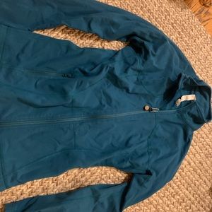 Teal Lululemon Workout zip up
